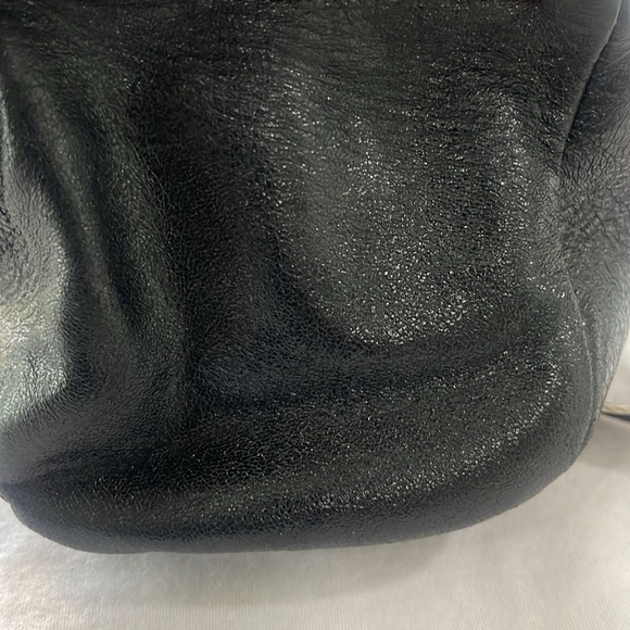 Givenchy Pandora black mini crossbody bag logo adjustable strap webbing w Flaws - Picture 10 of 17